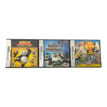 Lot of 3 Nintendo DS Games Kung Fu Panda The Penguins Phineas and Fear Complete - £12.37 GBP