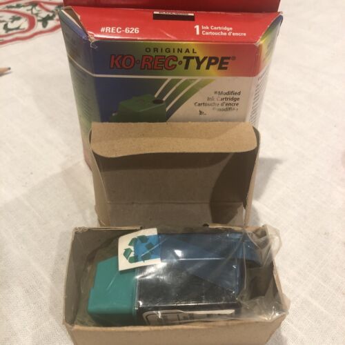 Original KO.REC.TYPE HP Deskjet Desk Writer 500 Series Black Ink Cartrid... - $7.13