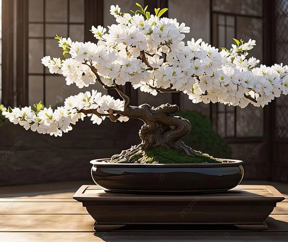 White Cherry Blossom Bonsai seeds - $12.86