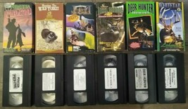 Buck - Deer - Turkey Hunting Videos/More! Collection of 6 VHS tapes - Fast Ship! - £9.98 GBP