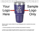 ENGRAVED Custom Personalized Name/Logo 30oz Stainless Steel Tumbler Purp... - $23.97