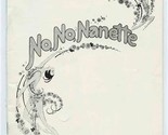 No No Nanette Playbill 1971 Ruby Keeler Jack Gilford Helen Gallagher Bob... - £12.46 GBP