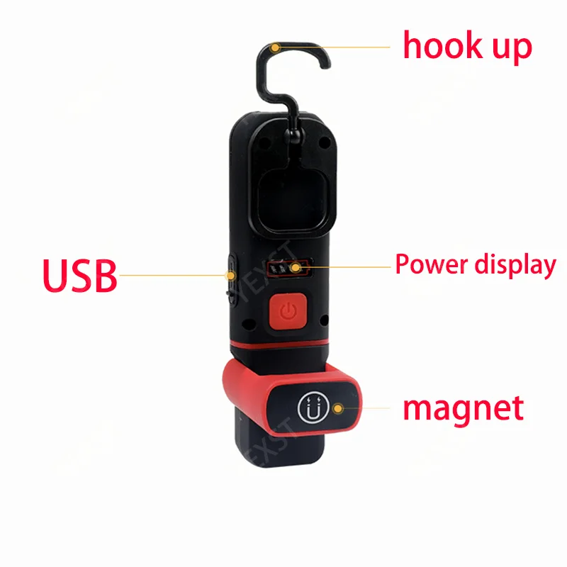 3W Rechargeable LED Magnetic Cordless Work Light - £22.76 GBP