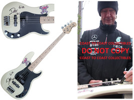 Duff McKagan Signed Fender Squier Bass Guitar COA Proof Guns N Roses Aut... - $2,760.05 CAD