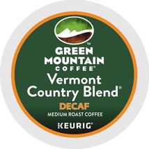 Green Mountain DECAF Vermont Country Blend Coffee 24 to 144 K cups Pick ... - £19.09 GBP+