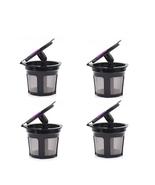 4pcs Coffee Filter Pods Reusable Refillable Coffee Capsule Cup For Keuri... - £21.98 GBP+