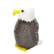 Wild Republic Audubon Birds Bald Eagle Plush with Authentic Bird Sound, Stuffed  - £20.77 GBP