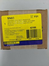 new, sealed Square D SN03 neutral assembly / insulated, groundable CU/AL - $34.99