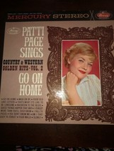Patti Page Sings Go On Home mercury stereo  Vinyl Record - £39.14 GBP