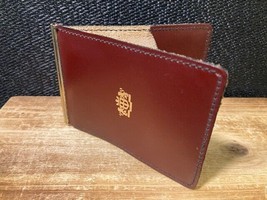 Mens Leather Metal Spring Money Clip Wallet Slim Front Pocket Credit Car... - $6.50