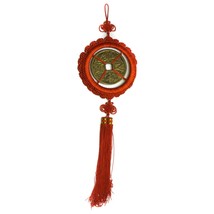 Feng Shui Handmade Brass Chinese Large Ancient Coin (5  diameter) Hangin... - $19.77