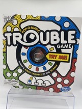 Trouble Pop-O-Matic There&#39;s More Trouble In The Bubble Board Table Game H639-1b - £12.17 GBP