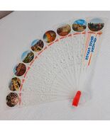 Vintage Grand Canyon Arizona souvenir fan plastic travel souvenir cowboy... - $371.45 MXN