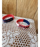 2 Houston Texan Football Wristband Bracelets Rubber.  I Am A Texan (Who ... - $23.07 CAD