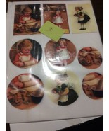 Vintage Wafer Paper Icing Cookie  - $2.79