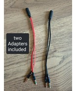 3.5mm Y Splitter 2 Jack Male To 1 Female Plug Headphone Mic Audio Adapte... - $2.99