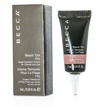 BECCA BEACH TINT FIG WATER RESISTANT COLOUR FOR CHEEKS &amp; LIPS 0.24 OZ - $39.95