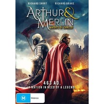 Arthur &amp; Merlin: Knights of Camelot DVD | Richard Brake, Richard Short | Region4 - £15.09 GBP