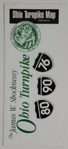 Ohio Turnpike Road Map 80 90 76 Connections Plazas Services James W Shoc... - £7.16 GBP