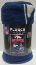Denver Broncos 50&quot; by 60&quot; Fleece Helmet Throw Blanket - NFL - €12,39 EUR