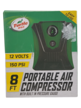 Turtle Wax Portable Air Compressor 12 Volts 150 PSI With Built in Pressure Gauge - £16.33 GBP