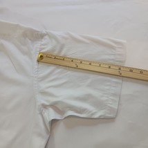 Smith Forester Men's White Cotton Blend Button Up Shirt Short Sleeve Size 17 1/2 image 10
