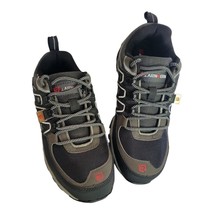 NWOT LarnMern Mens 6.5 Steel Toe Anti Smash Safety Shoes Sneakers Lace U... - $14.84