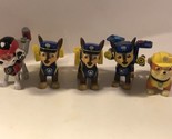Paw Patrol Action Pups Lot Of 5 Figures Chase Rubble Marshall - £15.68 GBP