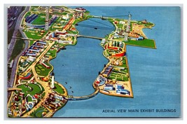 Aerial View Exhibit Buildings Century of Progress Chicago IL UNP DB Postcard S5 - £3.93 GBP