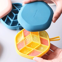 Silicone 12 Cavity Hexagon 3D Ice Mold DIY Popsicle Mould Ice Cream Makers Stora - £10.44 GBP+
