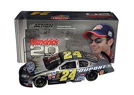 Autographed 2004 Jeff Gordon #24 Du Pont Racing Hms 20TH Anniversary (Hendrick Mo - £179.84 GBP