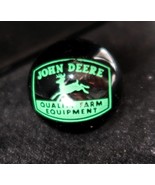 Vintage John Deere Quality Farm Equipment Shooter Marble &#39;80s Black &amp; Green - €17,15 EUR