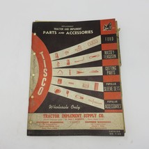 TISCO Tractor Parts Catalog Ford Massey-Ferguson 1960 Tractor Implement ... - £20.47 GBP