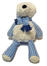 Pooki The Polar Bear Scentsy Buddy Blue Scarf Plush Stuffed Animal Scent No Pak - £7.76 GBP