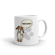 You&#39;re Pawfect, Coffee Mug Gift, Funny Dog Pun, Novelty Cup Gift Ideas f... - $16.61+