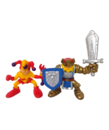 Lot of 2 Fisher Price Great Adventure Magic Castle Figures Knight &amp; Jest... - $244.42 MXN