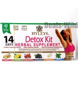 HYLEYS 14 Day Detox Kit Tea (Detox &amp; Sleep) Drink Hot or Cold 6 Flavors ... - €8,48 EUR