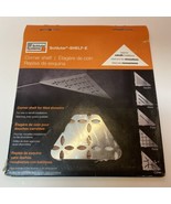 Schluter Systems Shelf-E Brushed Stainless Steel Floral Triangular Corne... - $49.49