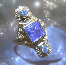 HAUNTED RING WIZARD'S MAGNET OF MIRACLES FAST CHANGES HIGHEST LIGHT MAGICK image 2