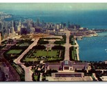 Lake Shore Drive Chicago Illinois IL UNP American Airlines Chrome Postca... - $3.91