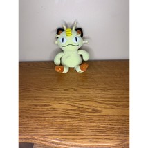 Vintage Meowth Pokemon Plush Game Freak 1998 Nintendo 6" Bean Bag Stuffed - £11.39 GBP