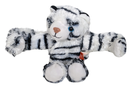 Wild Republic White Tiger Huggers 8&quot; Slap Bracelet Plush - $13.99