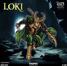 2024 D23 Marvel Loki Glitter Figpin #1732 Limited 500 - $46.45