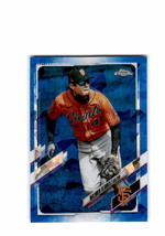 2021 Topps Chrome Sapphire Refractor Wilmer Flores San Francisco Giants #191 - £1.56 GBP