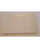 WORLD MARKET WHITE RECTANGLE PLATTER sushi tray Plate 10.5&quot; LONG X 6&quot; WIDE  - $8.90