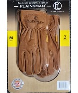Two (2) Pair Plainsman™ Premium Cabretta Leather Gloves ~ Size Medium ~ ... - £29.54 GBP