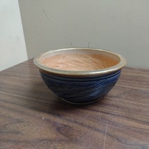 BROWN Pottery Handcrafted Studio Pottery BOWL Northwood New Hampshire - £14.53 GBP