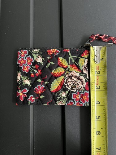 Vintage Vera Bradley Anastasia Jilly Shoulder Crossbody Petite Coin Change Purse Item image 9