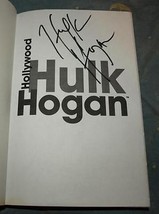 hollywood Hulk Hogan by Hulk Hogan Signed 1st edition WWF WWE HOF Legend - £188.20 GBP