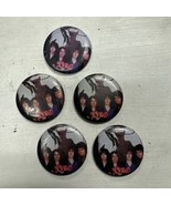 5 x DIO Retro/Vintage 80s Pinback 1 1/4&quot;Button/Pin Ronnie James Dio Heav... - $447.42 MXN